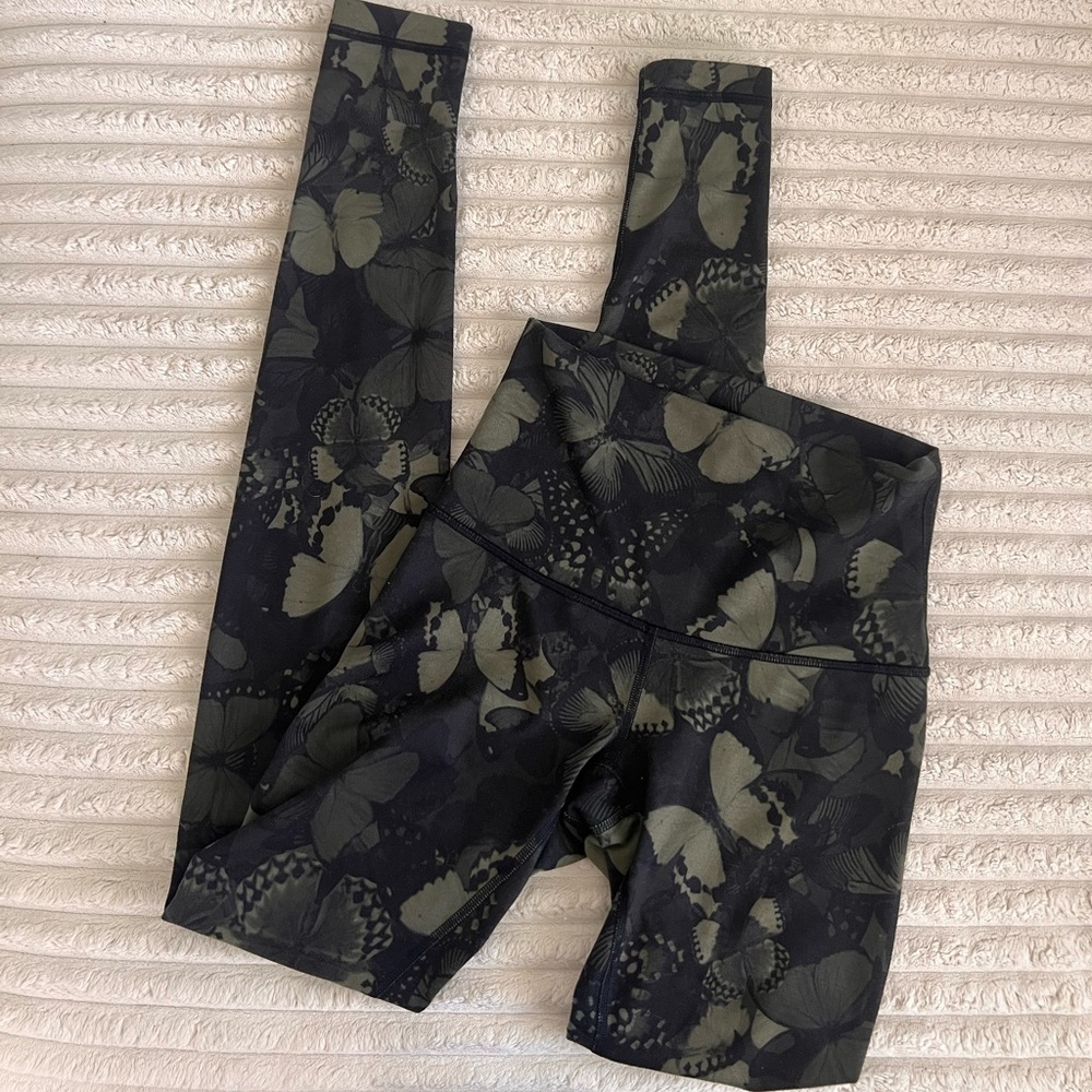 Butterfly camo lululemon leggings